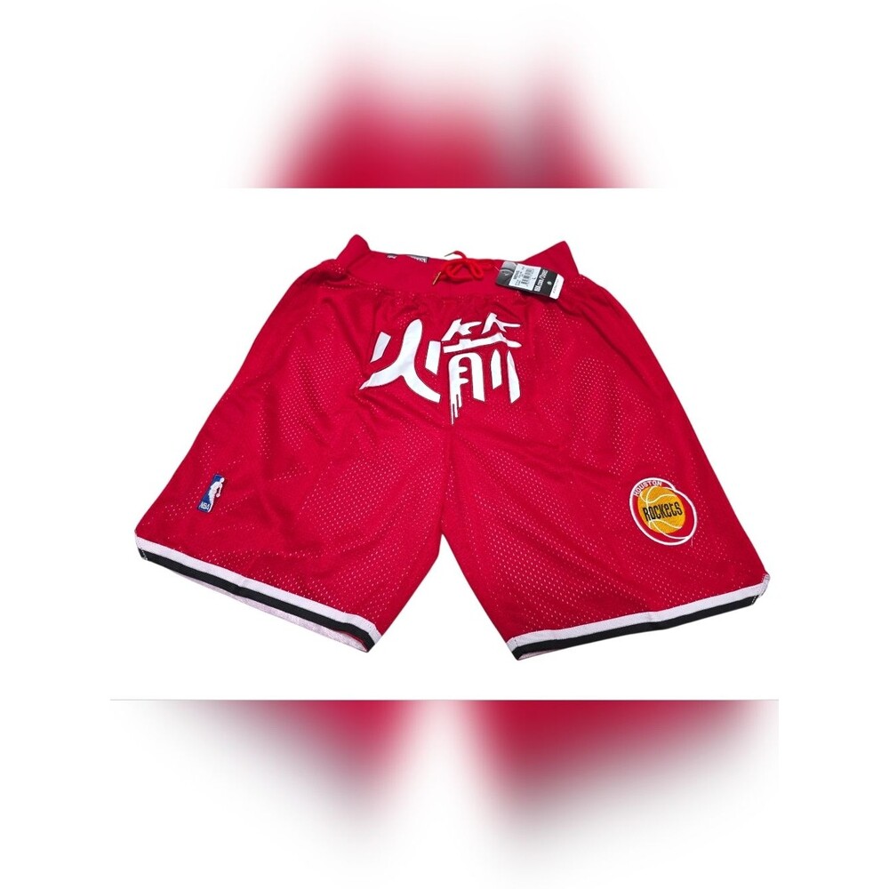Mitchell & Ness x NBA Houston Rockets 1993-94 CNY basketball shorts Sz Large